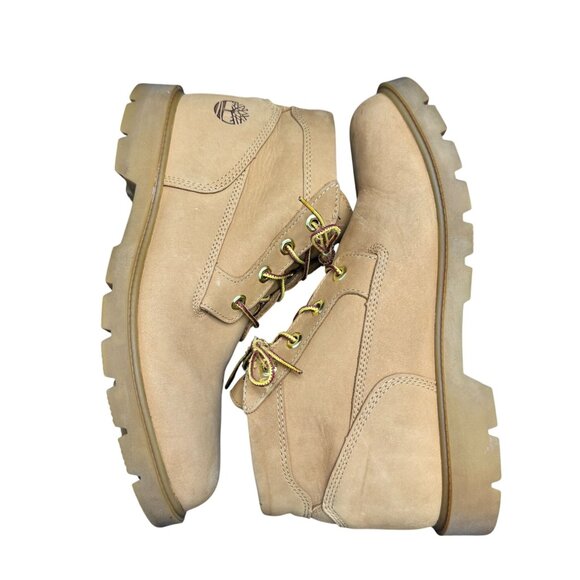 Timberland Men's Classic Waterproof Chukka Boots Wheat Nubuck 22039, Size 9.5 - Picture 6 of 10